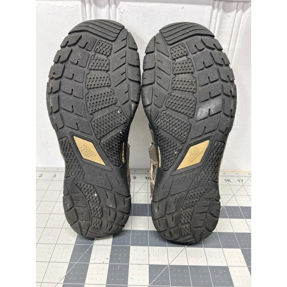 Skechers Hiking Water Sandals Mens 10 Brown‎ Journeyman Rugged Outdoor